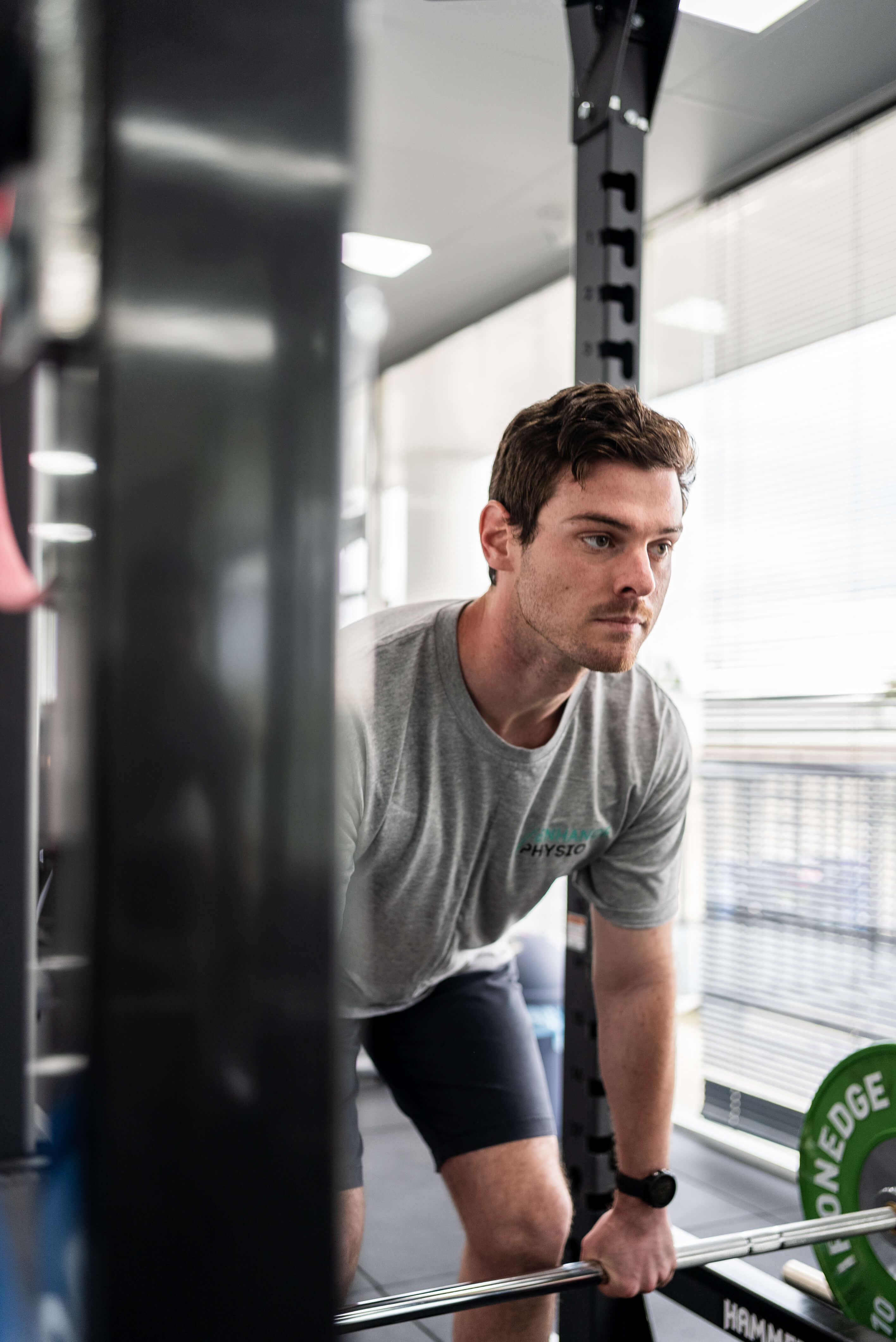 Deadlifting weights for physio